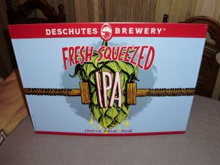 Deschutes Brewery Fresh Squeezed India Pale Ale Sign Bend Oregon