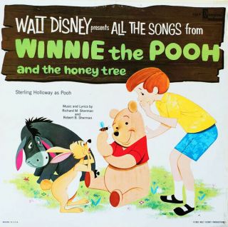 Disney: All The Songs From Winnie The Pooh And The Honey Tree - Lp