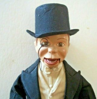 Vintage 1930s Effanbee Charlie Mccarthy Ventriloquist Doll 20 "