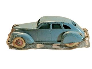 Vintage Hubley Cast Iron Lincoln Zephyr 7/14″ Cast Iron Toy Vehicle