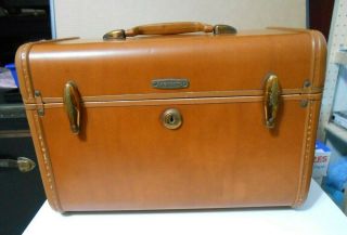 Vintage Samsonite Travel Train Makeup Case Shwayder Bros Luggage