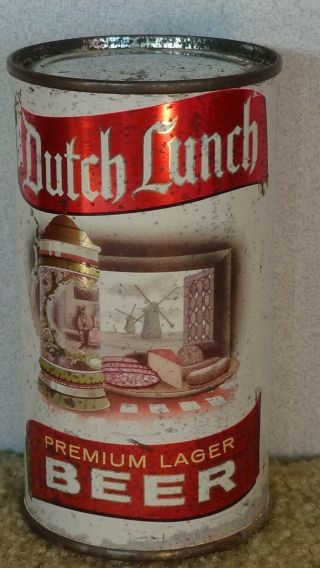 Old Dutch Lunch Grace Bros.  Brewing Flat Top Beer Can