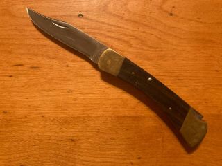Vintage Buck 110 Usa Lockback Pocket Knife