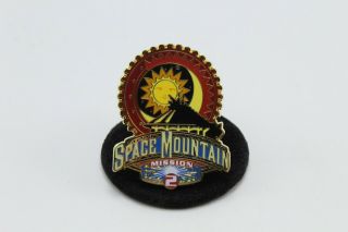 Disneyland Resort Paris Space Mountain Mission 2 - Dlp - Disney Pin - 88