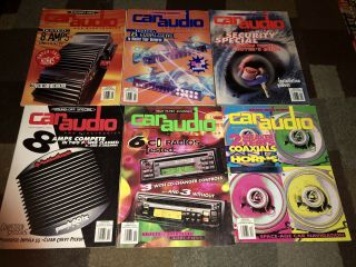Vintage 1995 Car Audio And Electronics Magazines