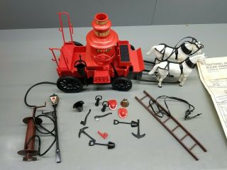 1979 Empire Legends Of The West Fire Wagon Complete? W/instructions