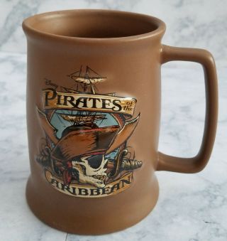 Disney - Pirates Of The Caribbean Coffee Mug Cup - Authentic Park Collectable