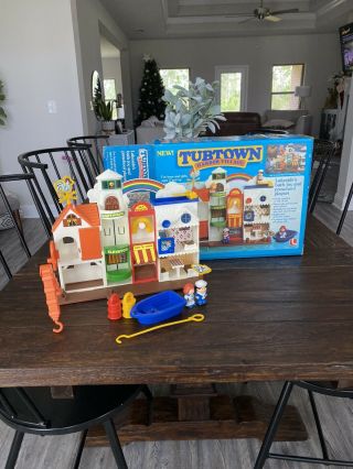Lakeside Tubtown Harbor Village Playset With Figures And Accessories