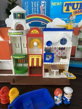 Lakeside Tubtown Harbor Village Playset with Figures and Accessories 3