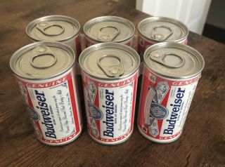 Budweiser Vintage Mini Six Pack Beer Cans With Golf Balls Inside