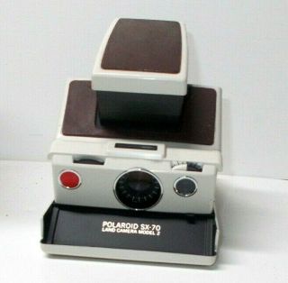 Vintage Polaroid Sx - 70 Land Camera Model 2 With Cases