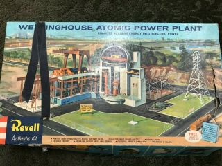 Revell Vintage 1959 Westinghouse Atomic Power Plant Authentic Model Kit