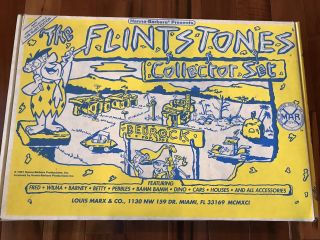 1991 Marx The Flintstones Collector Set Ruby Edition 1,  113 Hanna - Barbera -
