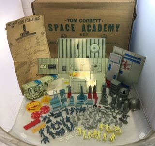 Vintage Marx Tom Corbett Space Academy Playset No 7009 Boxed