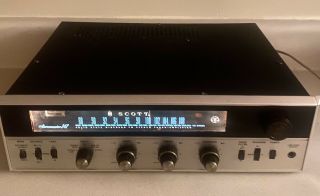 Hh Scott 342 Vintage Stereo Amplifier Fm With Rcv W/ Input For Vinyl