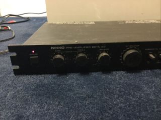 Nikko Pre - Amplifier beta 20,  Vintage 2