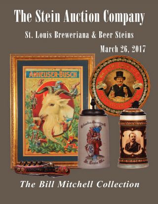 Pre Prohibition Anheuser Busch Lemp Joliet St Louis Brewery Stein Catlg