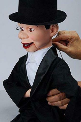 Ventriloquist Dummy Doll Charlie Mccarthy Famous Celebrity Radio Personality 1pc