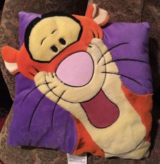Disney Tigger Fuzzy 3d Throw Pillow