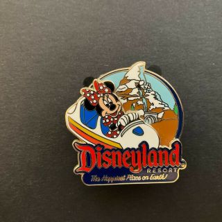 Dlr - Disneyland - Minnie Mouse At The Matterhorn Bobsleds Disney Pin 81907