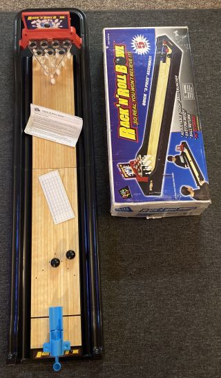 Ideal Rack N Roll Bowling Play Game Set Complete