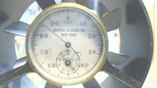 Vintage - - Keuffel & Esser - - Anemometer - - Wind Meter With Leather Case