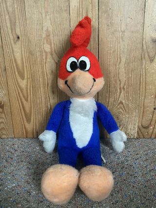 Woody Woodpecker - Pull - String Talking Doll - Vintage 1982 - Extremely Rare