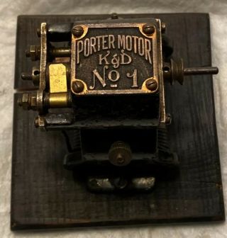 K&d Porter No 1 Motor
