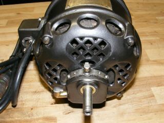 Rare Antique electric motor CENTURY 1/6 HP cast iron 110/220 single phase motor 3
