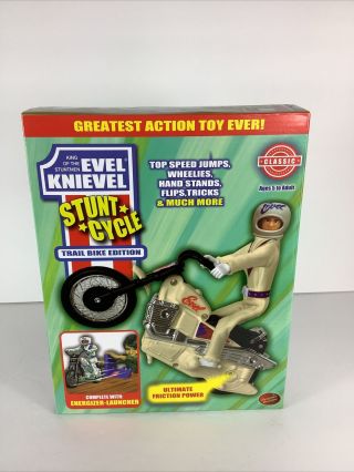 Limited Edition Classic Evel Knievel Stunt Cycle Trail Bike Edition