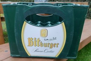 Bitberger German Beer Bottle Crate For Home Bar,  Or Home Brew.  Man Cave.