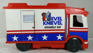 1973 Ideal Toy Corp.  King Of The Stuntmen Evel Knievel Scramble Van