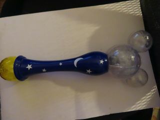 Disney Bubble Wand - Sorcerer Mickey Mouse - Light - Up 2 Available - Pre - Owned