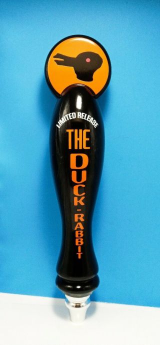 The Duck - Rabbit Craft Brewing Co.  Craft Beer Tap Handle Farmville Nc - Limited.
