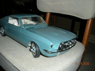 Wen Mac Amf 1967 Ford Mustang Fastback 1:12 Scale Vintage