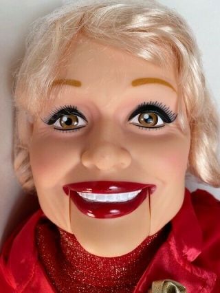 Goldberger Carol Channing Ventriloquist 30 " Doll Dummy