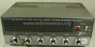 Vintage Mcgohan 100 Watt Tube Amplifier Mixer Model M1003