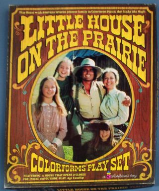 Little House On The Prairie - Michael Landon - Colorforms Set - Complete - 1978 - Bnza