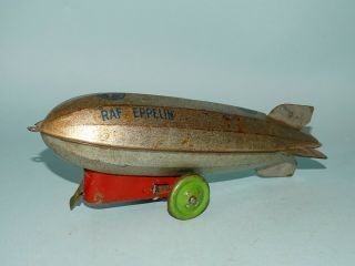 Graf Zeppelin Tin Pull Toy Chein 1930 