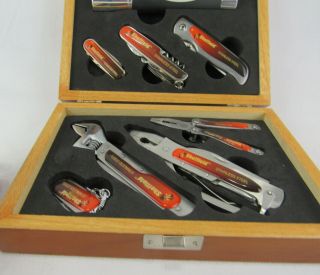 Sheffield (8) Piece Folding Pocket Knife / Multi Tool Set