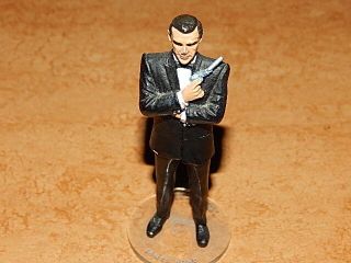 Vintage James Bond Corgi Figure Sean Connery Black Tuxedo