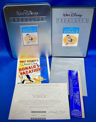 The Chronological Donald Vol.  1 : Disney Treasures Tin,  Case & Inserts Only
