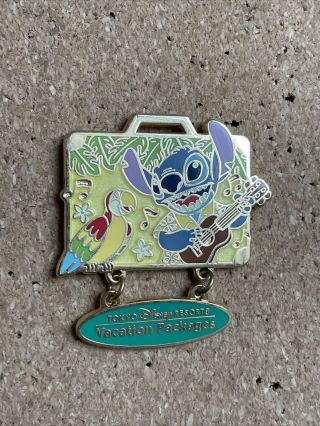 Tokyo Disney Vacation Package Pin Stitch