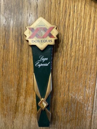 Dos Equis Xx Lager Especial Beer Tap Handle