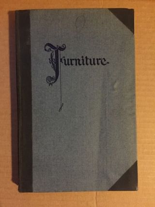 Furniture As Interpreted By The Century Furniture Co. ,  1931