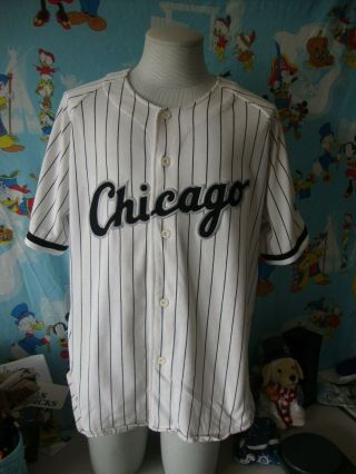 Vintage 90 ' s Chicago White Sox Frank Thomas Starter Jersey L 3