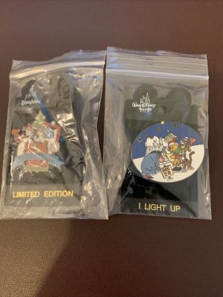 Winnie The Pooh And Friends And Tigger Christmas Pins