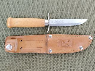 Vintage G.  C.  & Co Mora Sweden 500 Scout Hunting Knife
