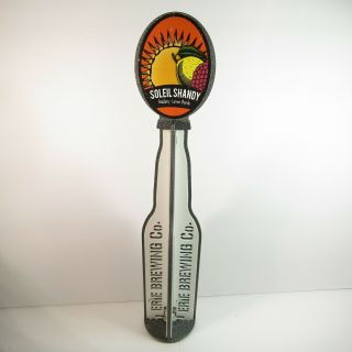 Erie Brewing Company Tap Handle Pennsylvania Pa Beer Bottle Knob Keg Draft Pull