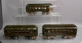 Lionel Standard Gauge Vintage York Central Passenger Cars: 35,  35 & 36 [3]